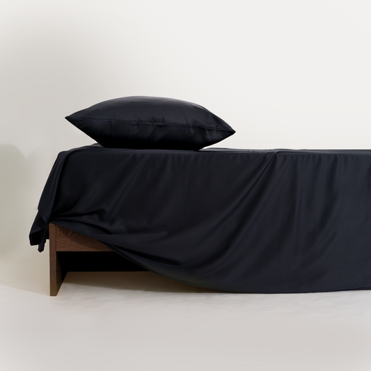 Lenzuolo piatto in bambù - Repellente per peli di animali domestici per famiglie con cani/gatti