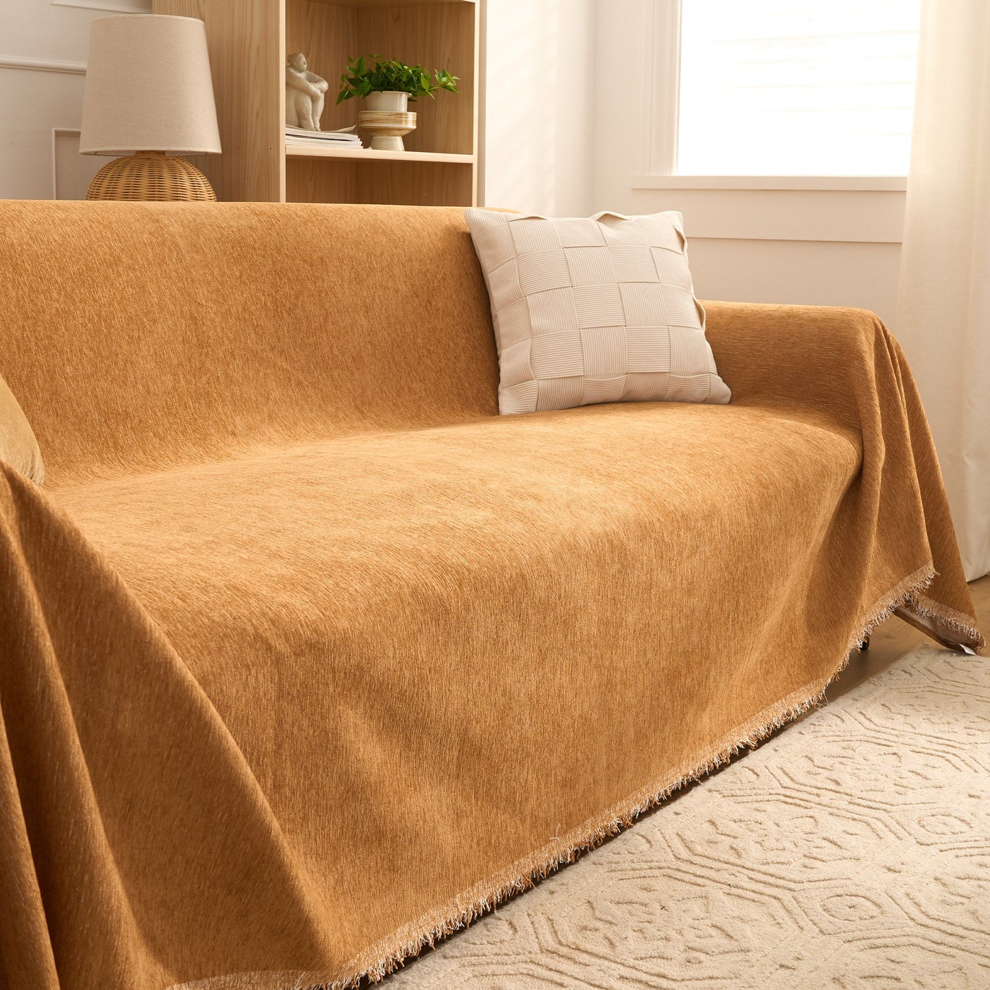 Fodera per divano Cozy Luxe Chenille antigraffio
