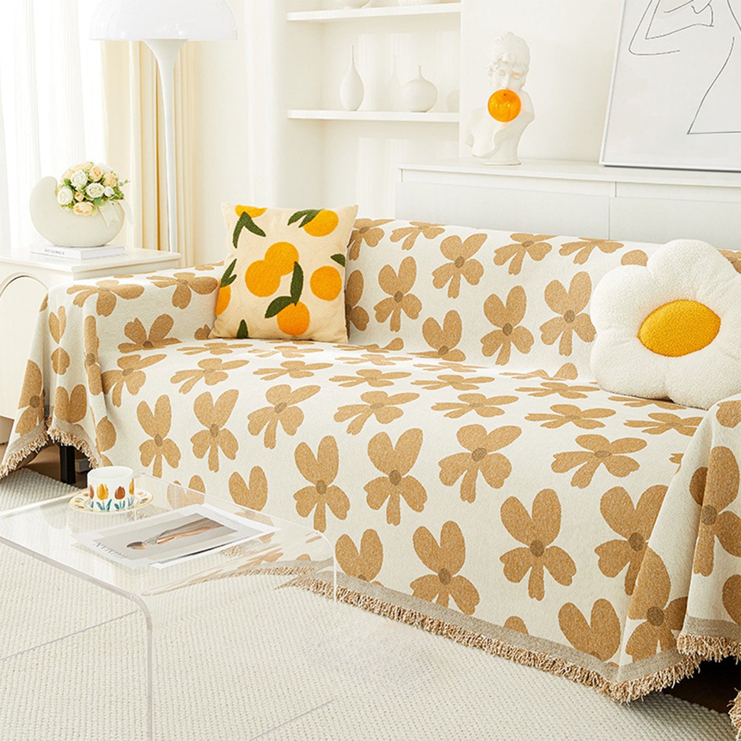 Copridivano Pretty Petals - Offerta a tempo limitato