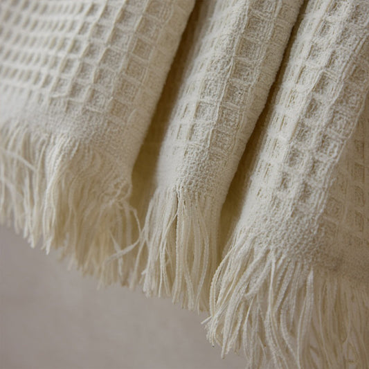 Fodera per divano con texture a nido d'ape minimalista