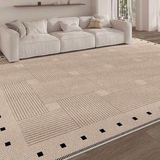 Tappeto Easy Clean Classico a scacchiera Tappeto moderno anti-rovesciamento per soggiorno