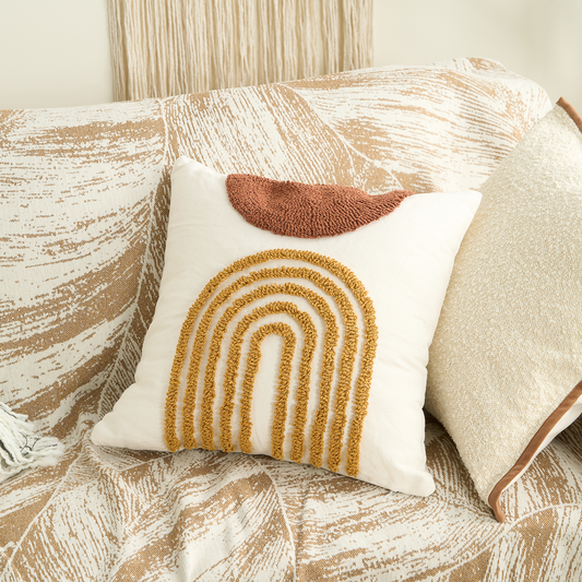 Copricuscino Arco Trapuntato