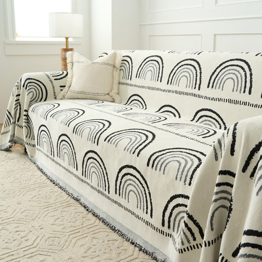 Fodera per divano reversibile con paesaggio montano - Offerta a tempo limitato