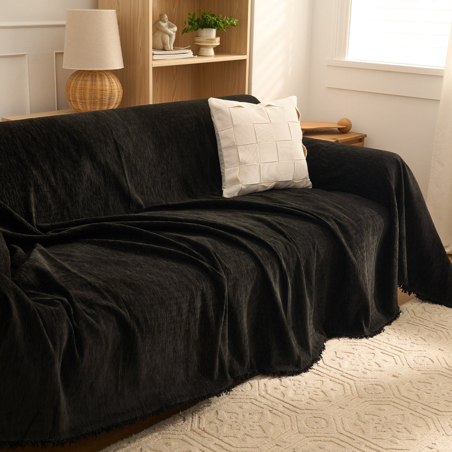 Fodera per divano Cozy Luxe Chenille antigraffio