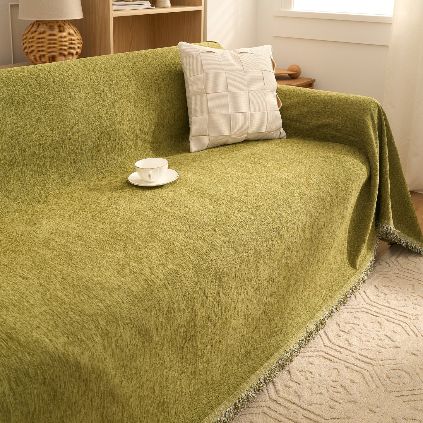 Fodera per divano Cozy Luxe Chenille antigraffio