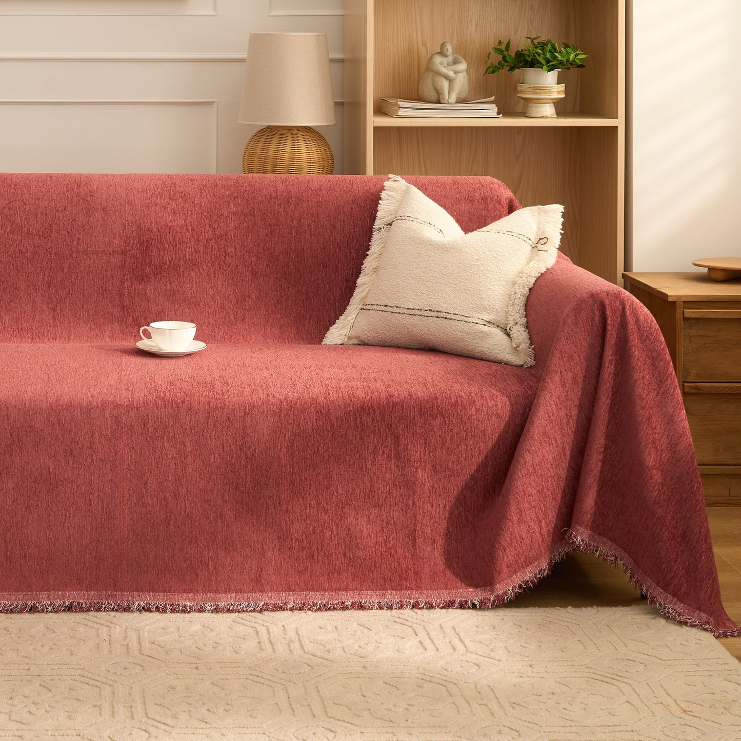 Fodera per divano Cozy Luxe Chenille antigraffio