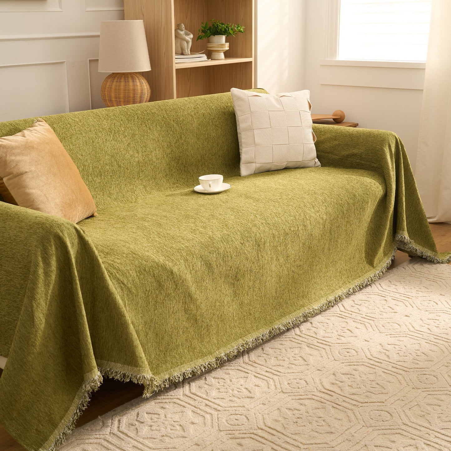 Fodera per divano Cozy Luxe Chenille antigraffio