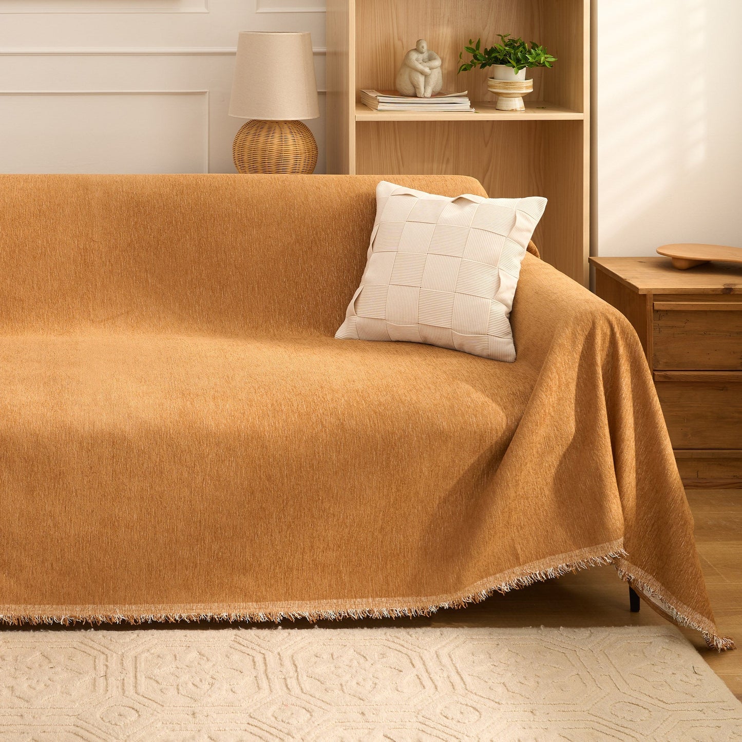 Fodera per divano Cozy Luxe Chenille antigraffio