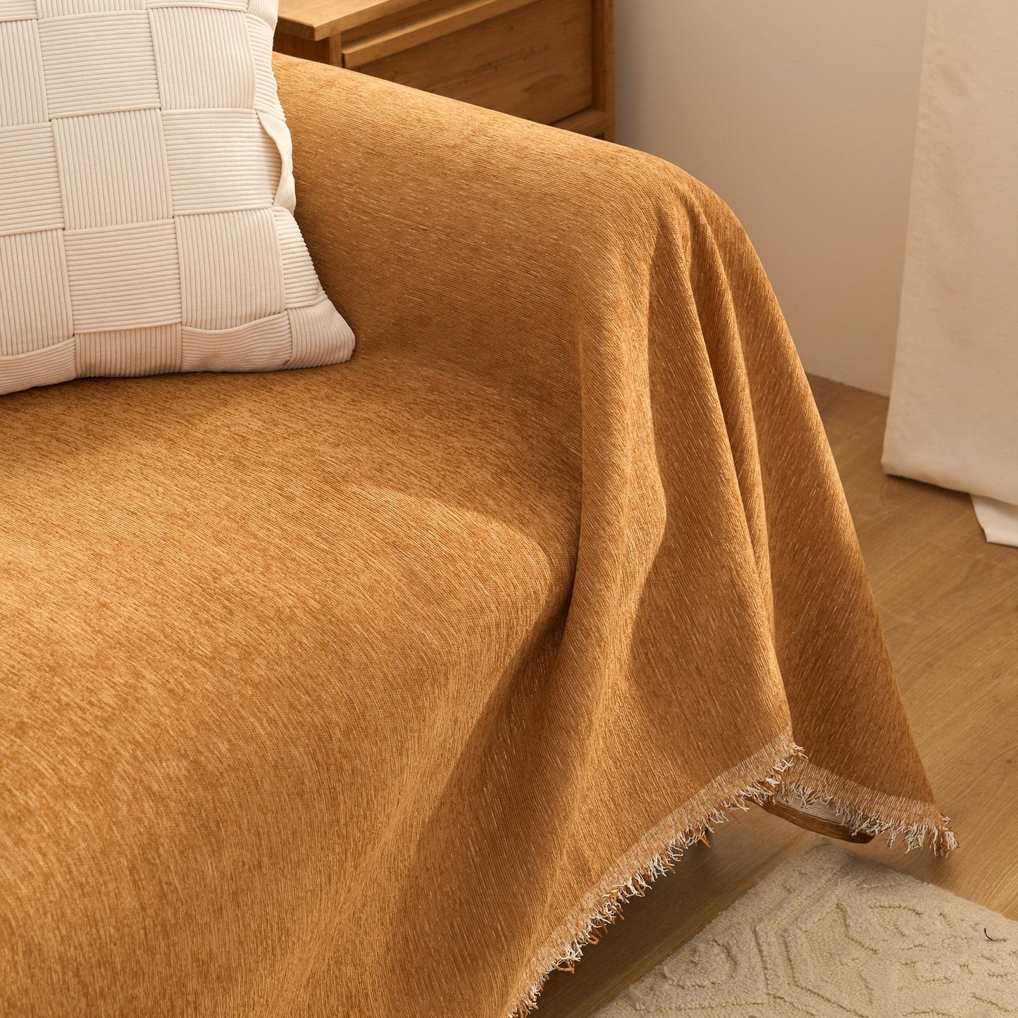 Fodera per divano Cozy Luxe Chenille antigraffio