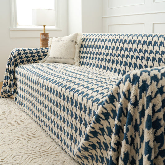 Fodera per divano Cozy Houndstooth - Offerta a tempo limitato