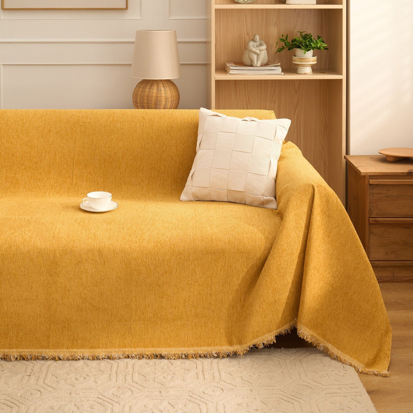 Fodera per divano Cozy Luxe Chenille antigraffio