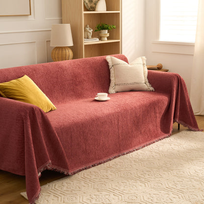 Fodera per divano Cozy Luxe Chenille antigraffio