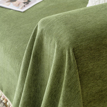 Copridivano Zig Zag con Frange di Lusso adatto agli animali domestici