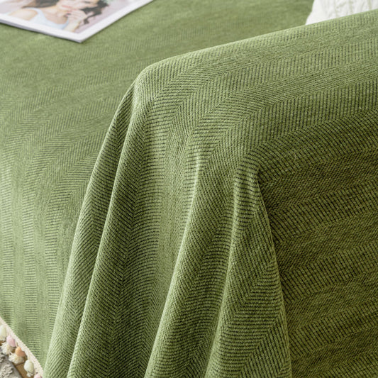 Copridivano Zig Zag con Frange di Lusso adatto agli animali domestici