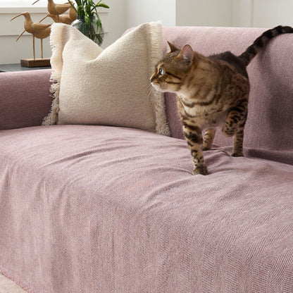 Copridivano Resistente Zig Zag adatto agli animali domestici