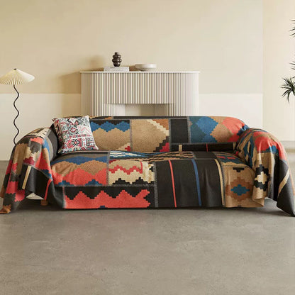 Copridivano patchwork del sud-ovest