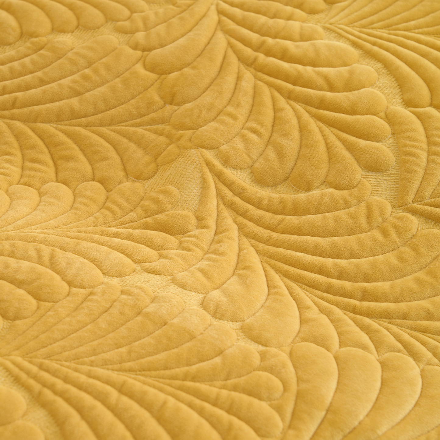 Copridivano in cotone Leaf