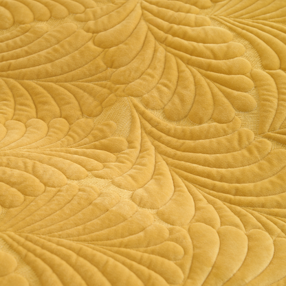 Copridivano in cotone Leaf
