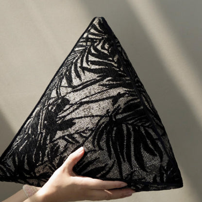 Cuscino triangolare Velvet Moss