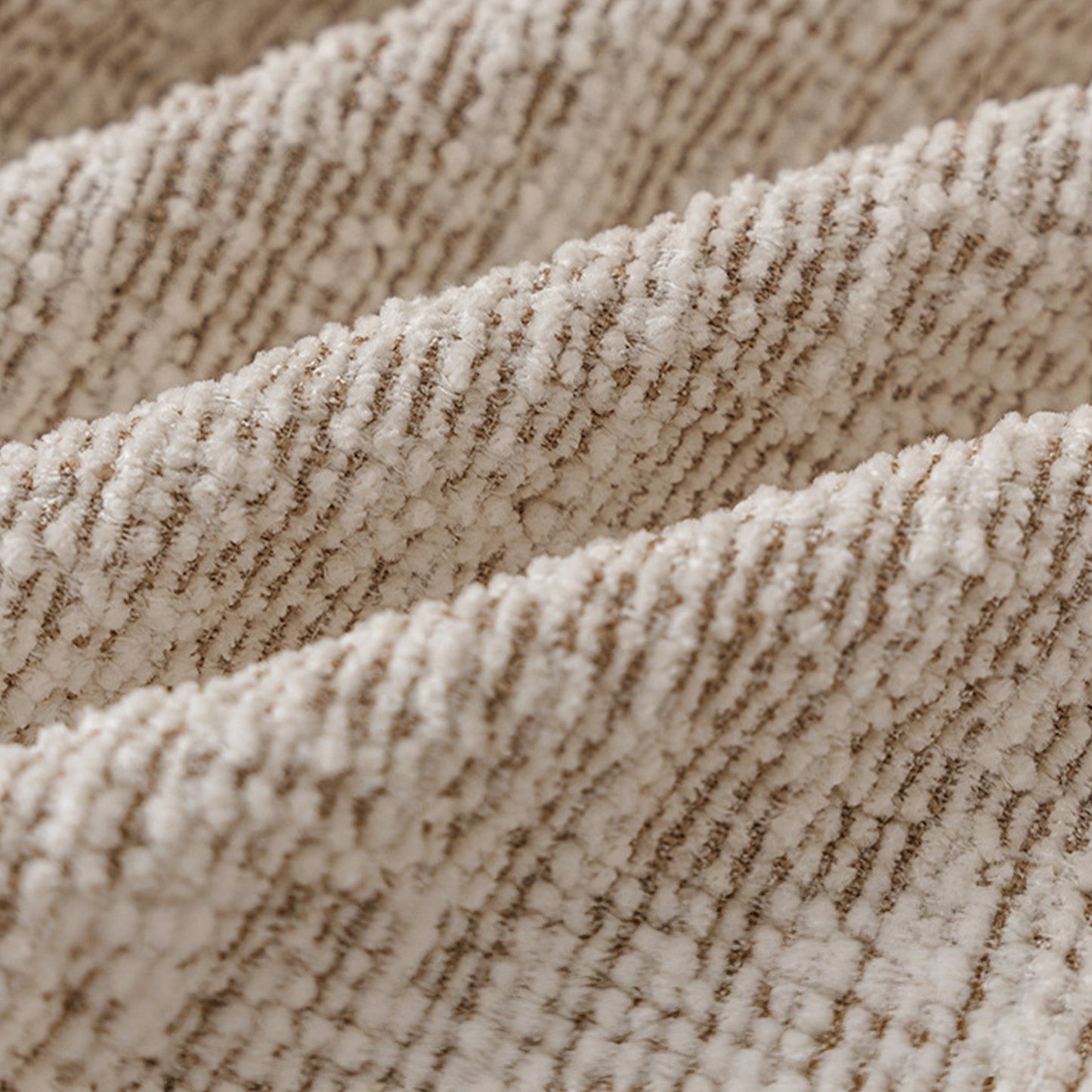 Elegante copridivano elasticizzato in ciniglia per tutte le stagioni – Protezione completa e antigraffio