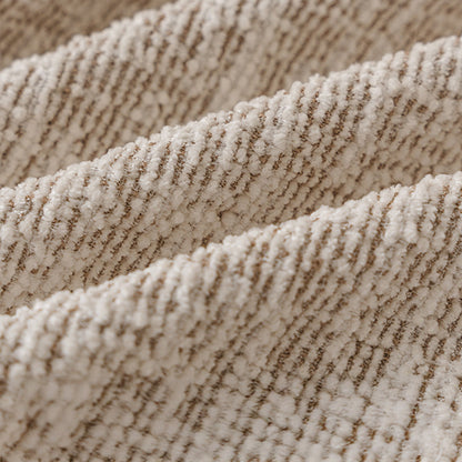 Elegante copridivano elasticizzato in ciniglia per tutte le stagioni – Protezione completa e antigraffio