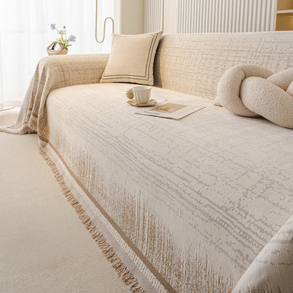 Elegante velo minimalista, morbida fodera per divano traspirante, elegante protezione per divano per una casa moderna e accogliente, facile da pulire