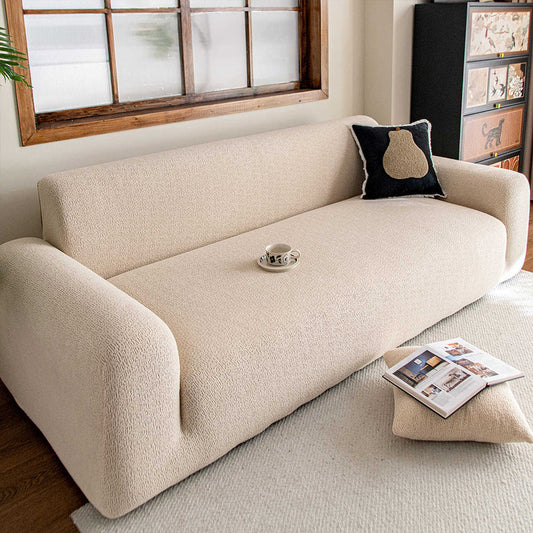 Copridivano elasticizzato PlushFlex con rivestimento completo