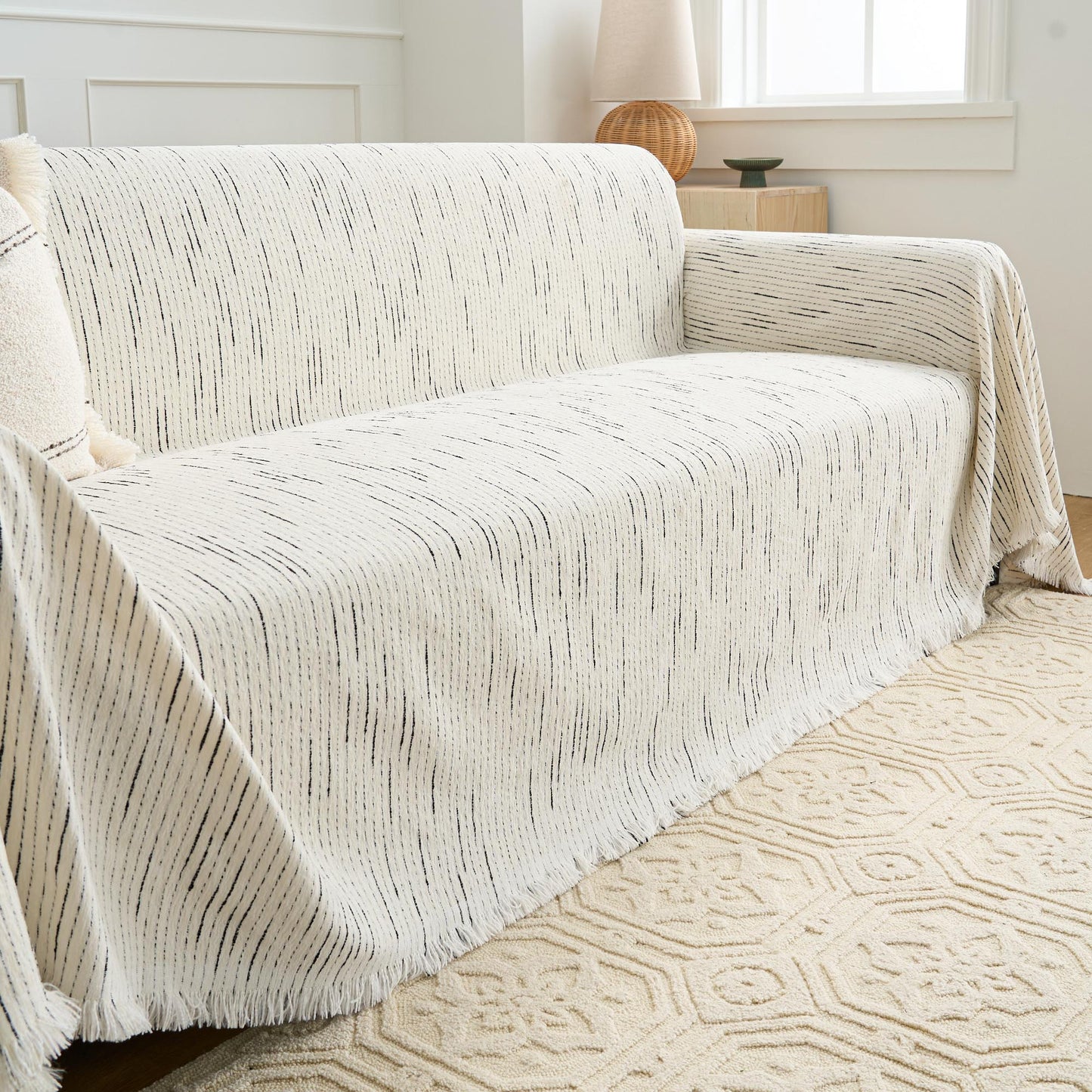 Copridivano in ciniglia Jacquard - Offerta a tempo limitato