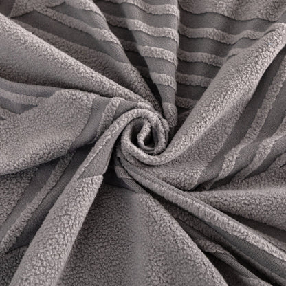 Copridivano elasticizzato ChevronEase Jacquard – Protezione completa antigraffio per animali domestici
