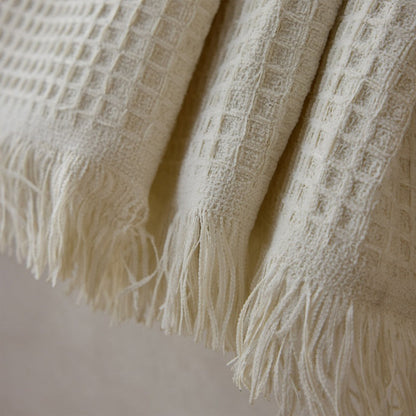 Fodera per divano con texture a nido d'ape minimalista
