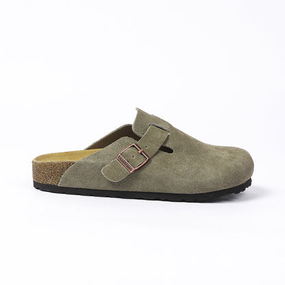 Birkenstock Boston Sabot classici - Verde oliva