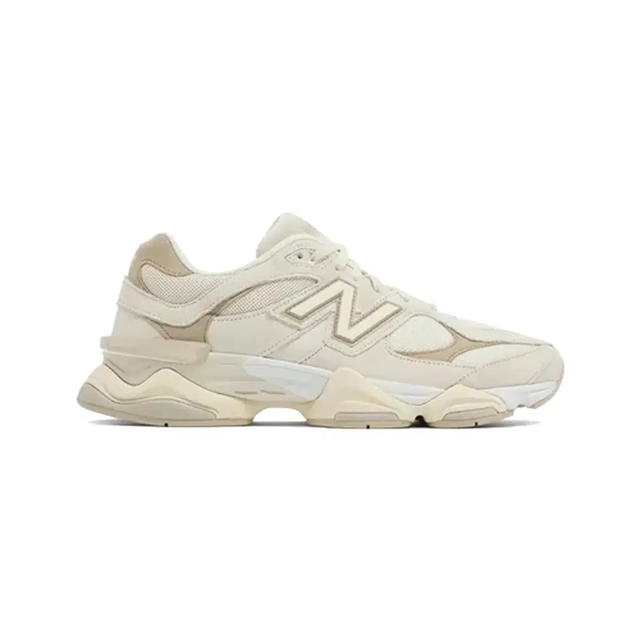 New Balance 9060 Sneakers retrò in camoscio da uomo - Beige sabbia--