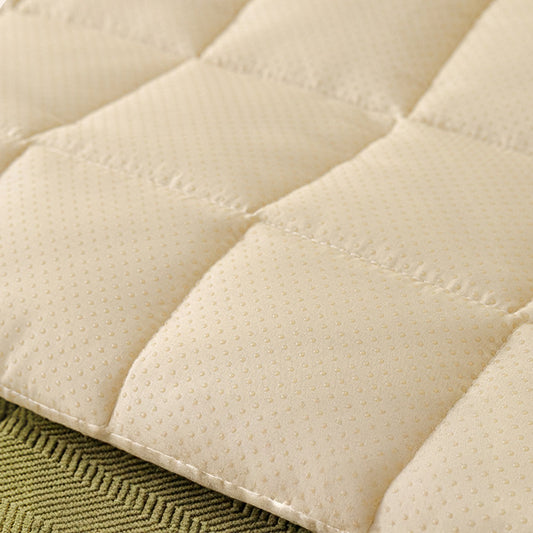 Copridivano antiscivolo in ciniglia a spina di pesce classica