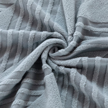 Copridivano elasticizzato ChevronEase Jacquard – Protezione completa antigraffio per animali domestici