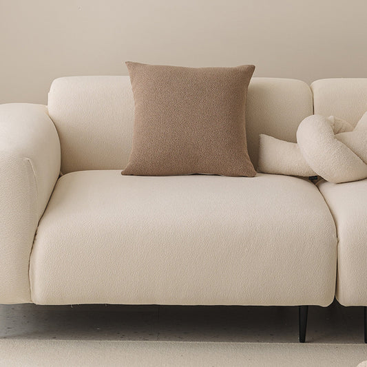 Copridivano elasticizzato CloudNest Boucle – Protezione completa antigraffio per animali domestici