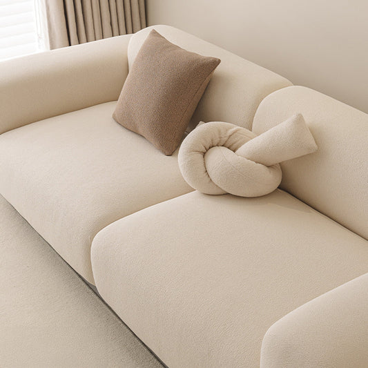 Copridivano elasticizzato CloudNest Boucle – Protezione completa antigraffio per animali domestici