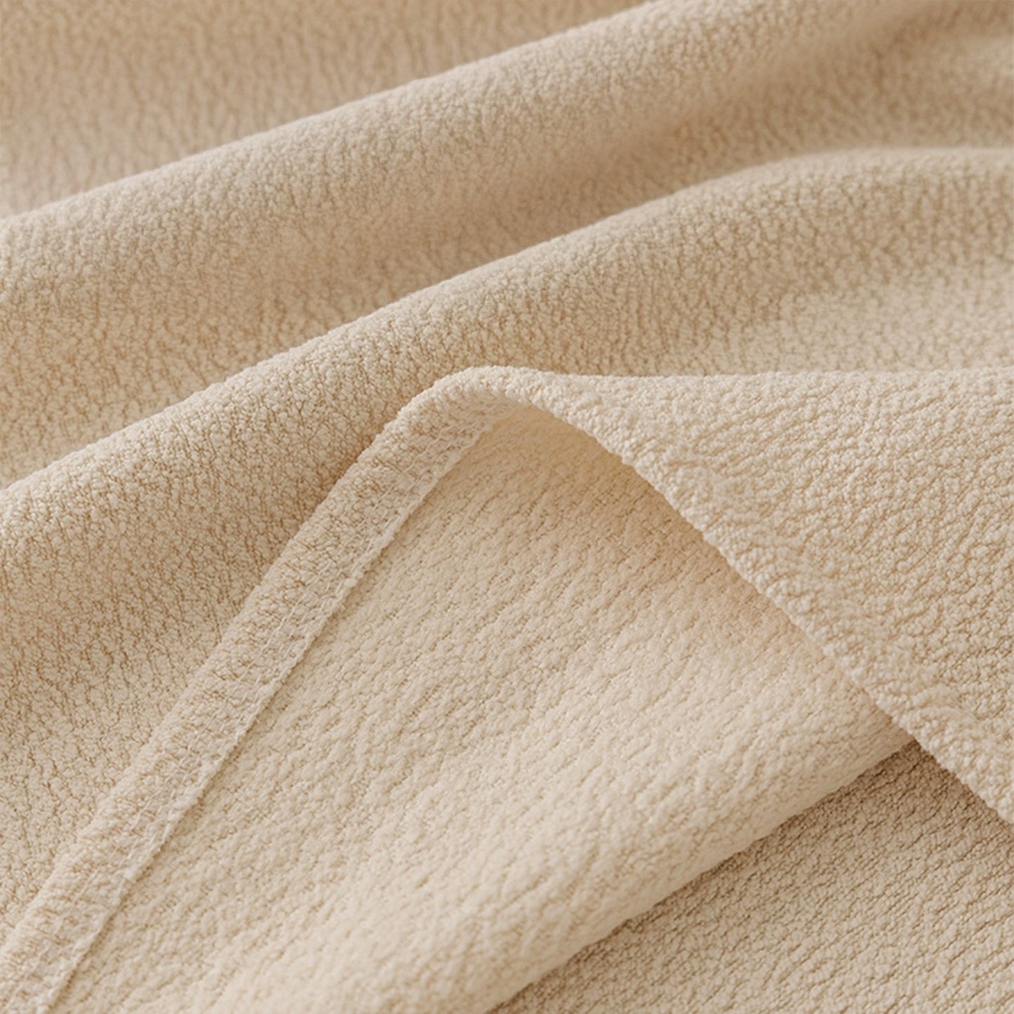 Copridivano elasticizzato CloudNest Boucle – Protezione completa antigraffio per animali domestici
