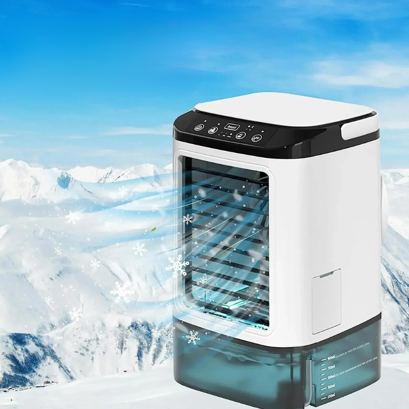 Vivotee Mini Raffrescatore d'Aria Portatile a 3 Velocita con Nebulizzazione Ultrasonica