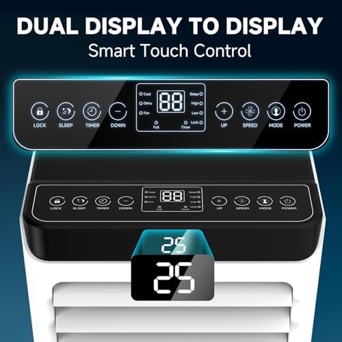 climatizzatore portatile 7000 btu vista posteriore – Vivotee