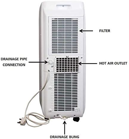 condizionatore portatile 9000 btu primo piano – Vivotee