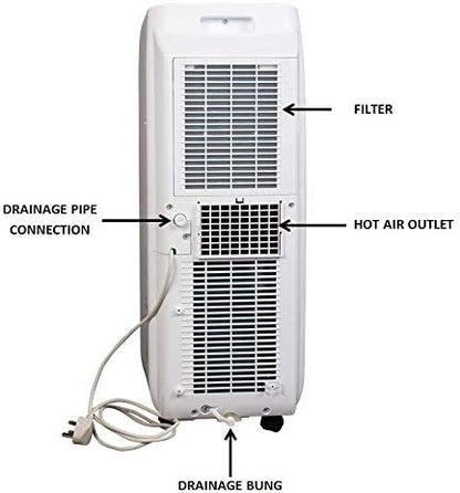 condizionatore portatile 9000 btu primo piano – Vivotee