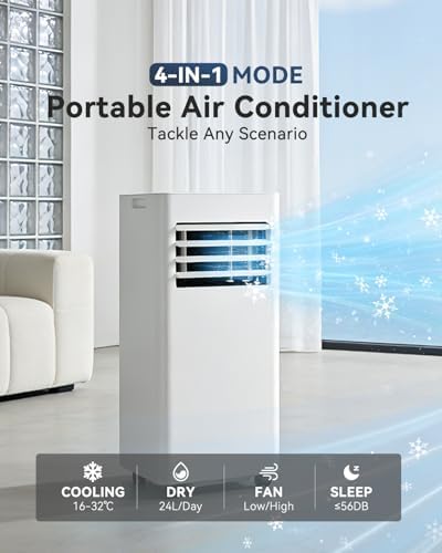 condizionatore portatile 9000 btu wifi in uso – Vivotee