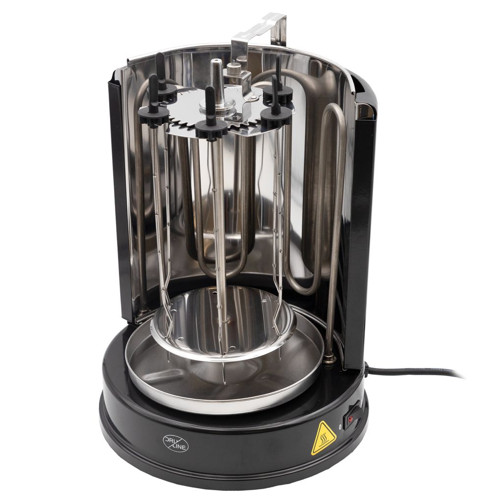 Girarrosto elettrico verticale Vista dettagliata 3 – Vivotee