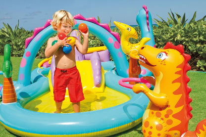 Piscina gioco bambini Dinoland Vista dettagliata 3 – Vivotee