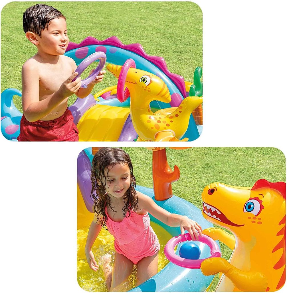 Piscina gioco bambini Dinoland In uso – Vivotee