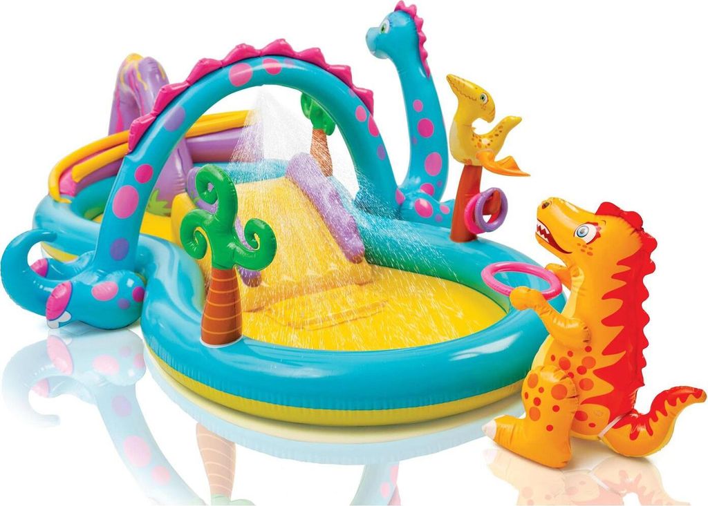 Piscina gioco bambini Dinoland Vista prodotto – Vivotee