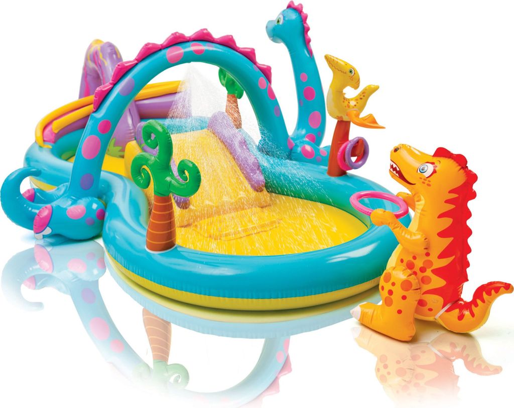 Piscina gioco bambini Dinoland Dettaglio funzioni – Vivotee