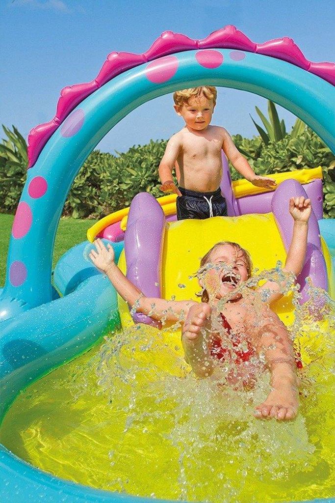 Piscina gioco bambini Dinoland Contenuto della confezione – Vivotee