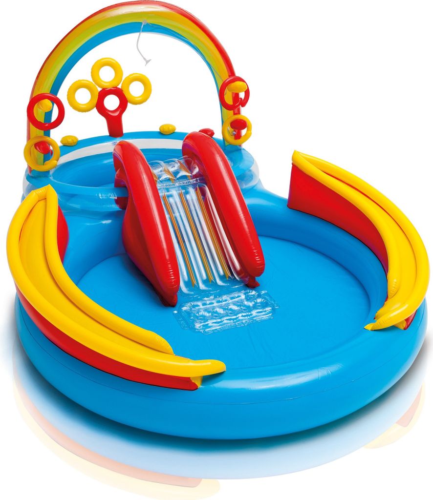 Piscina gioco bambini Rainbow Primo piano 2 – Vivotee