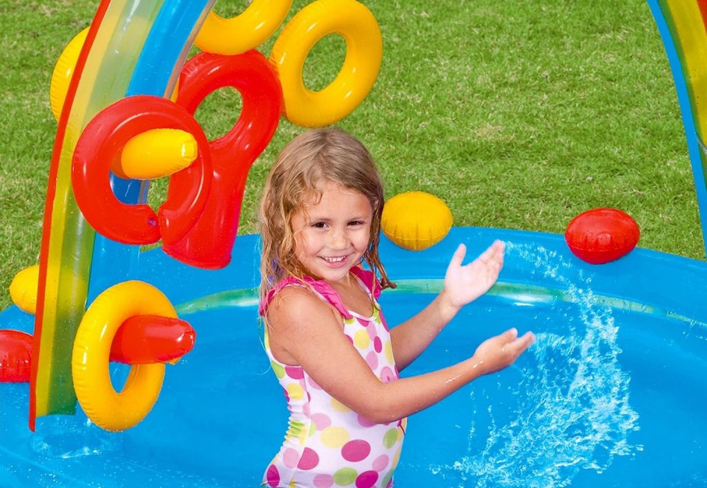 Piscina gioco bambini Rainbow Vista dettagliata 3 – Vivotee